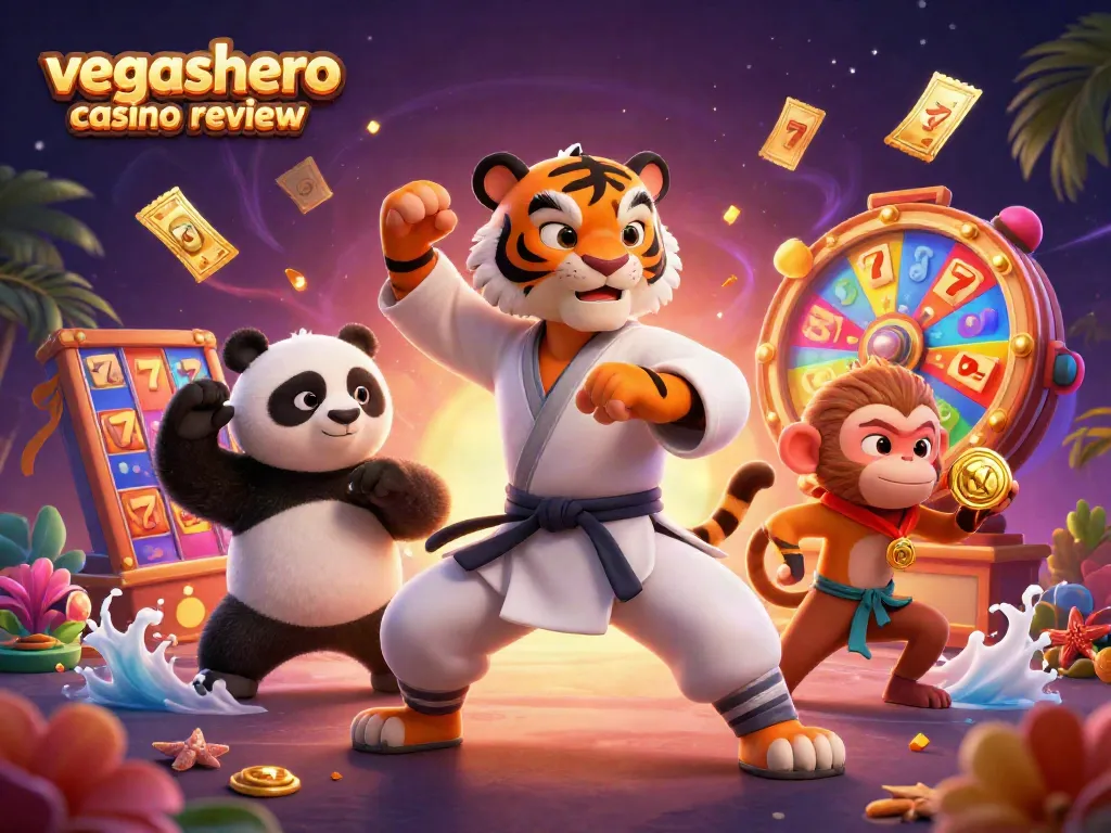 Experience the excitement of vegashero casino review with vibrant 3D characters and dynamic slots.